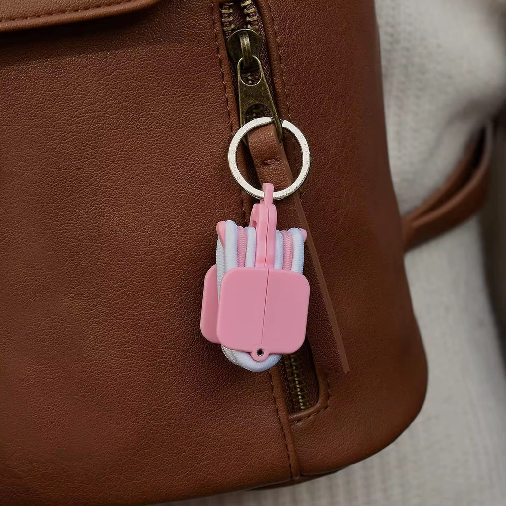 Custom logo hair tie holder