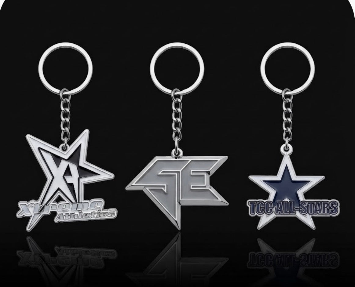 Custom Metal Logo Keychains – Premium Team & Spirit Gear