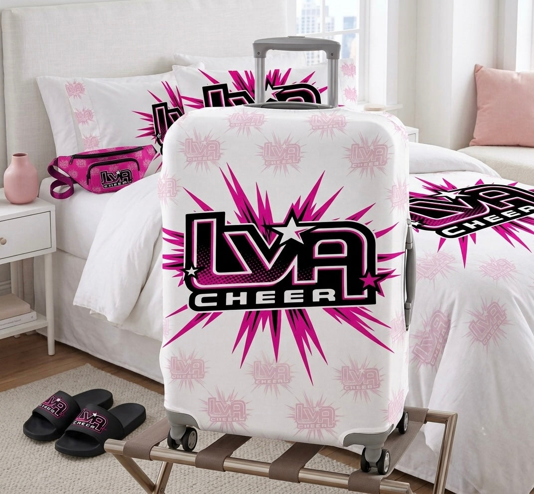 Slip on luggage cover