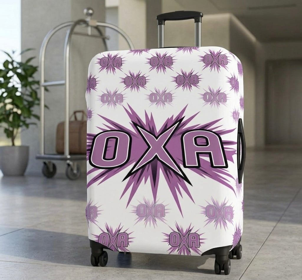 Slip on luggage cover